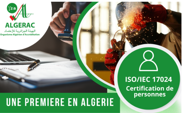 Accréditation du premier organisme national de Certification de Personnes (ISO/IEC 17024)